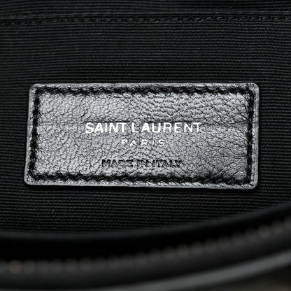 Saint Laurent Texturized Patent Monogram iPad Case Black 6 of 10