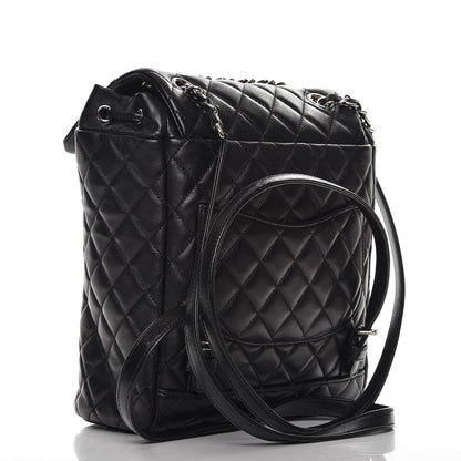 Chanel Lambskin Quilted Small Urban Spirit Backpack Black 3 of 8
