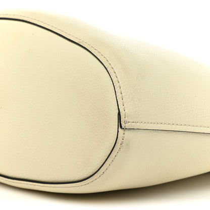 Chloe Smooth Grained Calfskin Small Aby Tote White 8 of 16