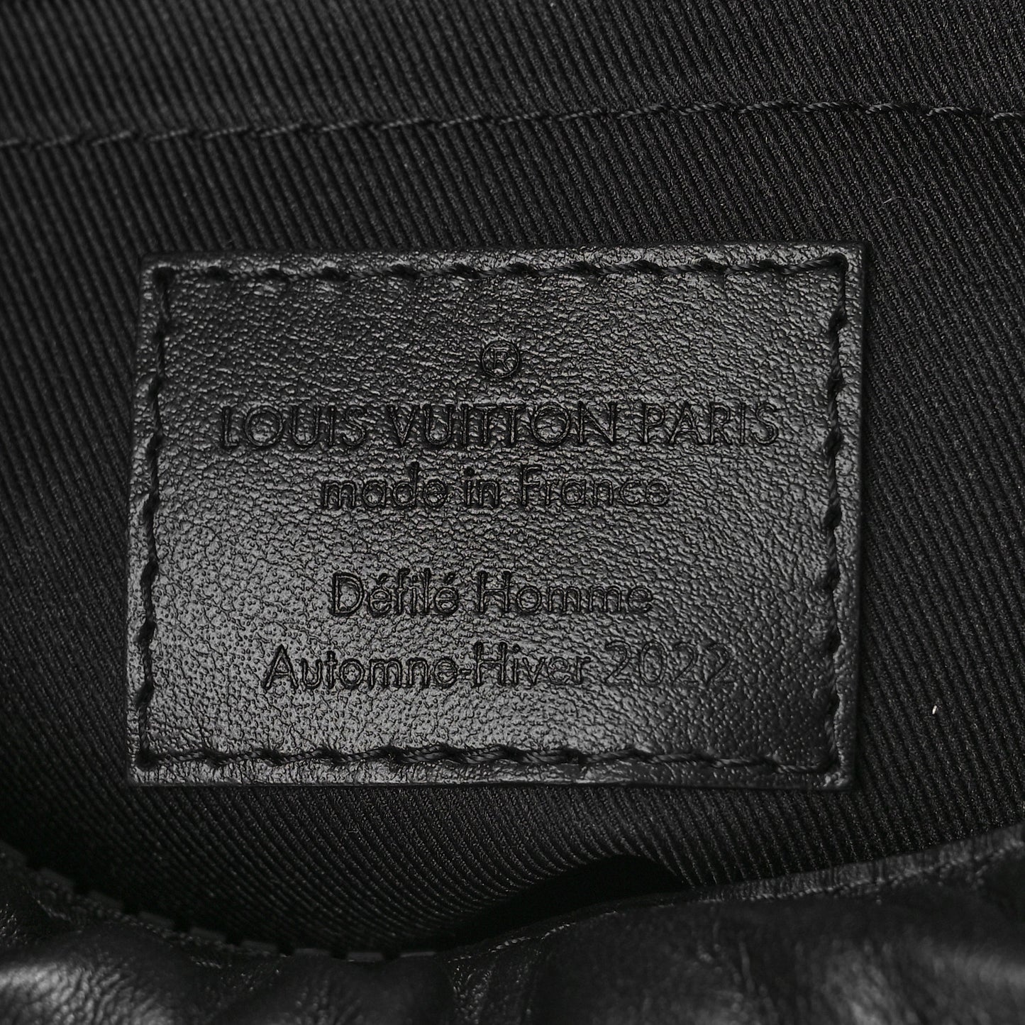 Soft Calfskin Puffy Damier Mini Soft Trunk Black