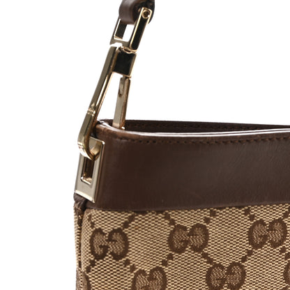 Gucci Monogram Hobo Dark Brown 11 of 12