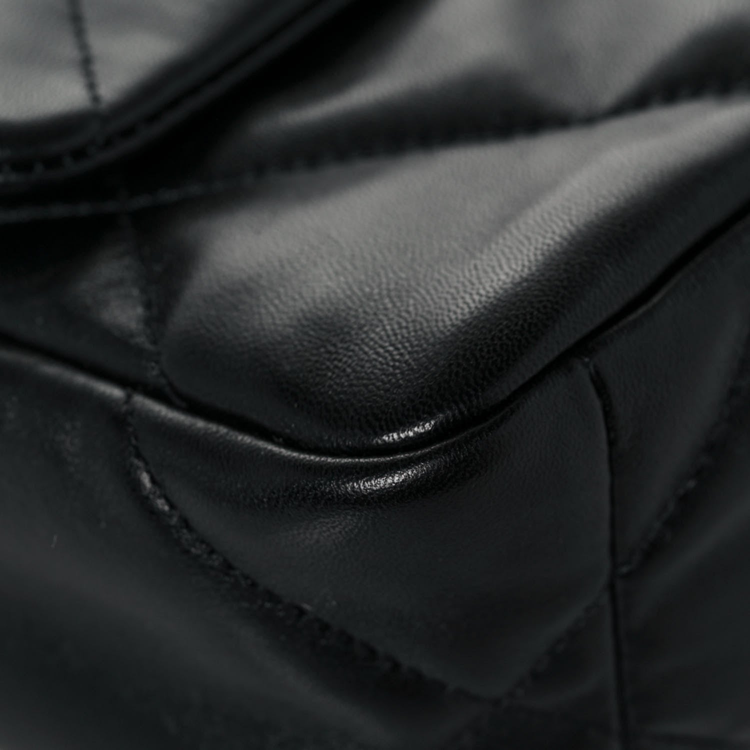 Chanel Lambskin Quilted Medium Chanel 19 Flap Black 9 of 13