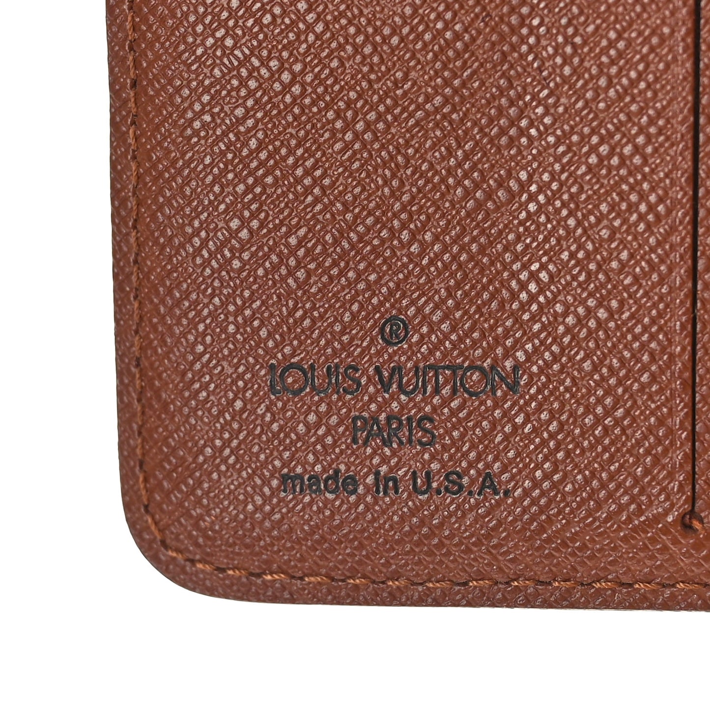 Monogram Compact Zippe Zipped Wallet