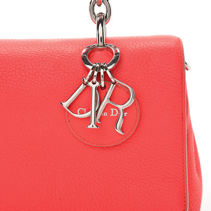 Christian Dior Bullcalf Mini Be Dior Satchel Fluorescent Goji Pink 10 of 19