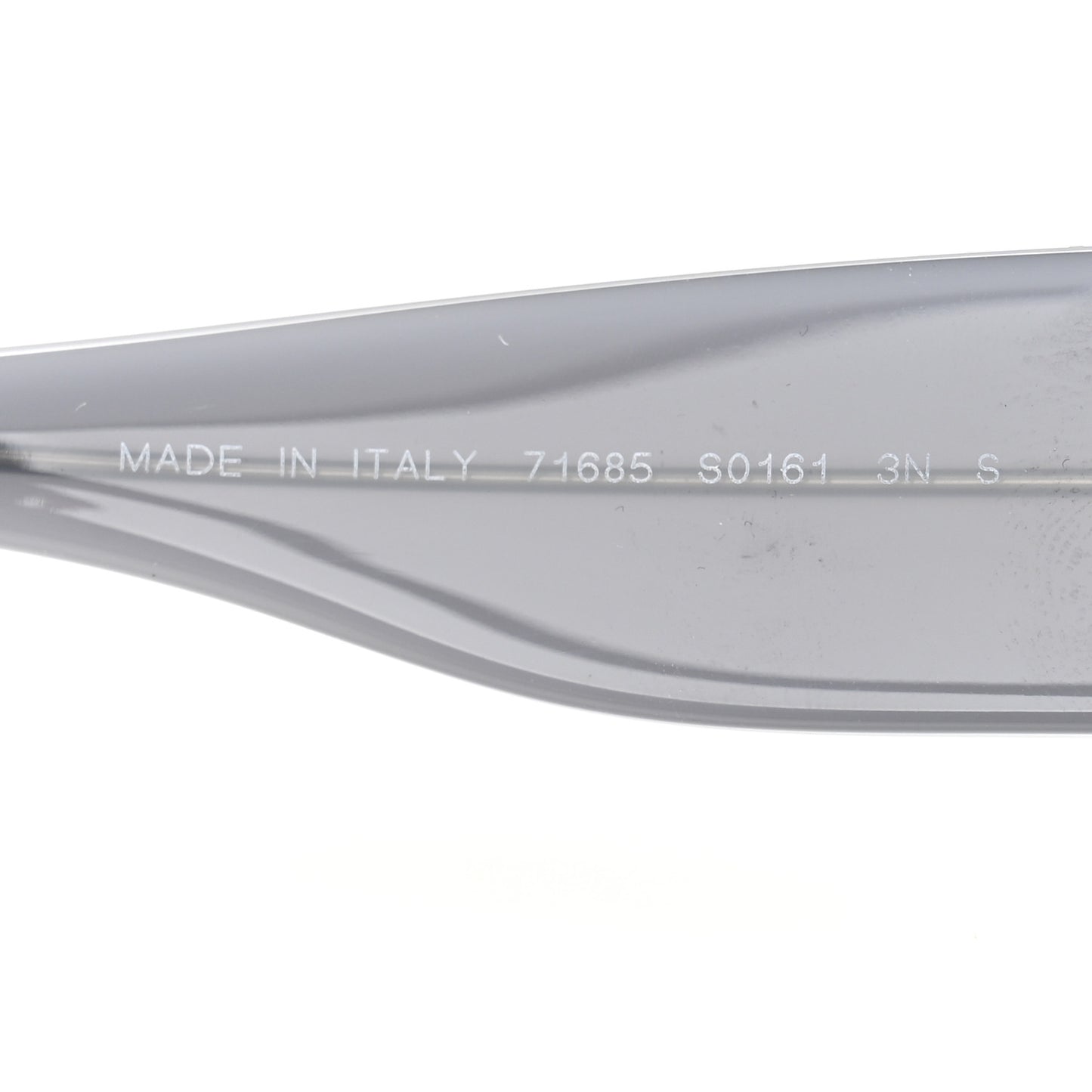 Acetate Square CC Crystal Sunglasses 71685A Grey
