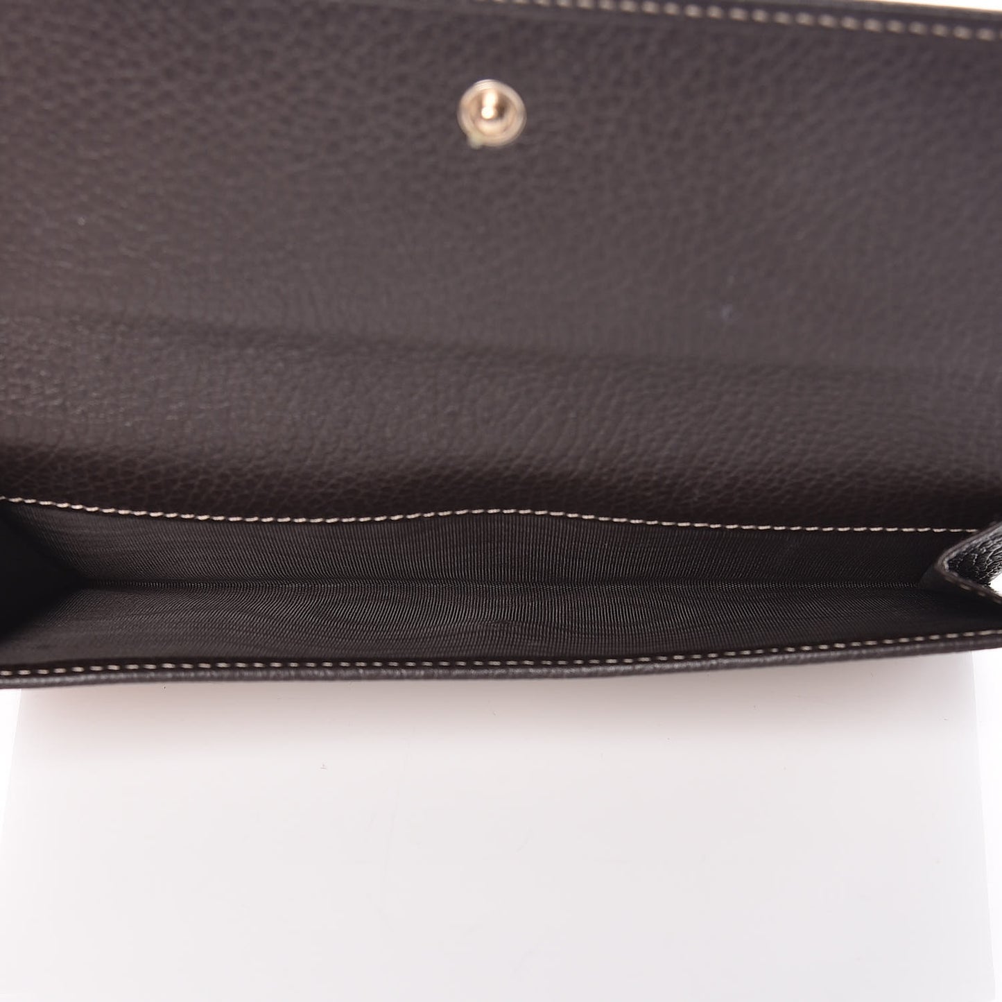 Calfskin Monogram Blondie Continental Wallet Dark Brown