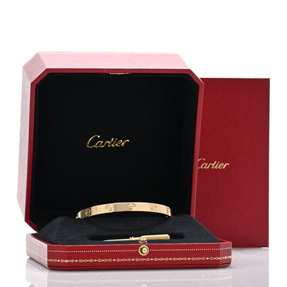 Cartier 18K Yellow Gold LOVE Bracelet 18 5 of 5