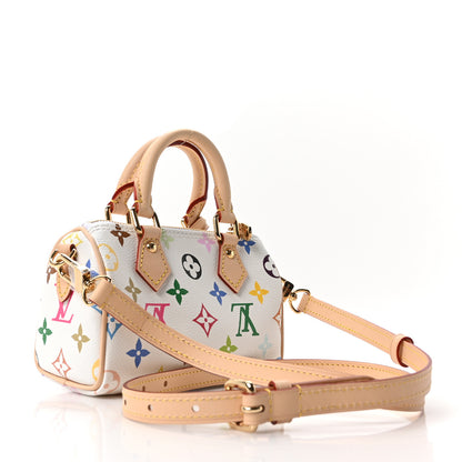 Louis Vuitton LV X TM Monogram Multicolor Nano Speedy White 2 of 9