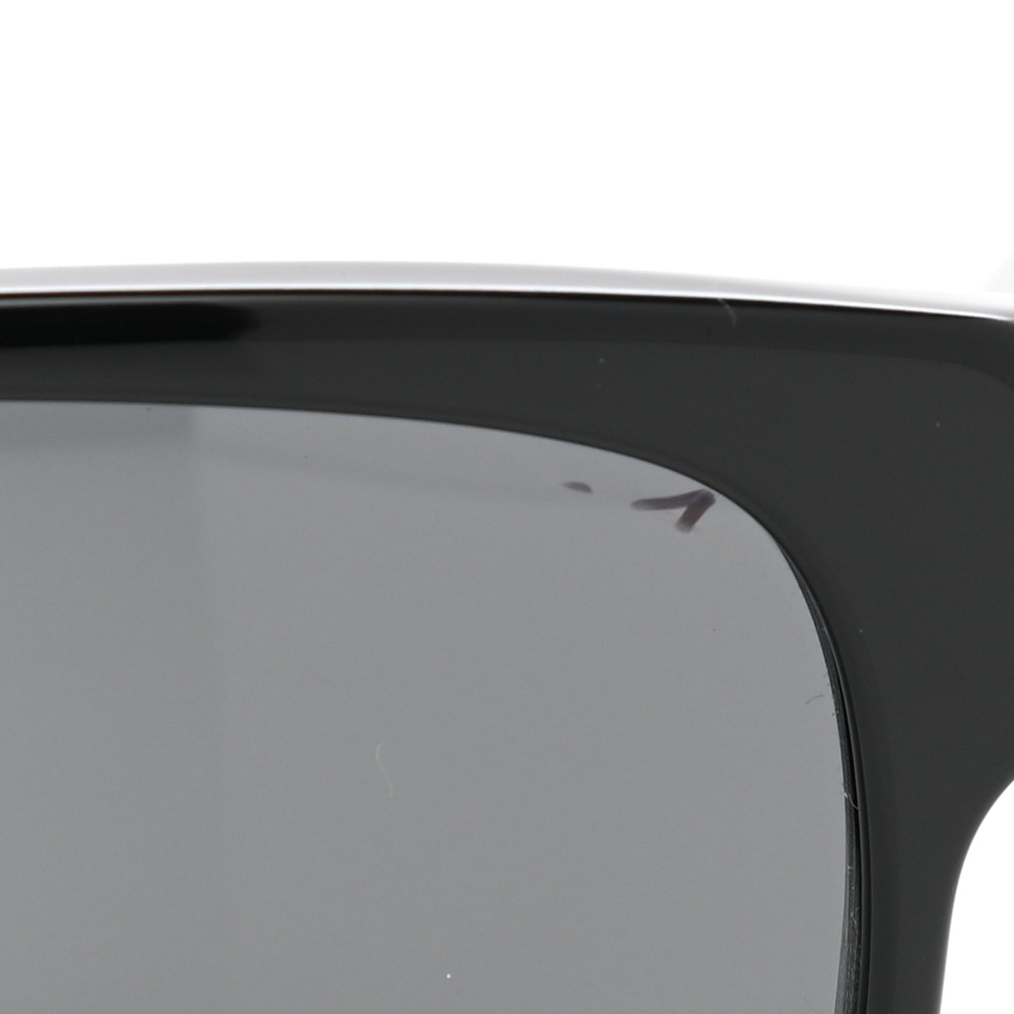Acetate Square Frame Web Sunglasses GG0340S Black