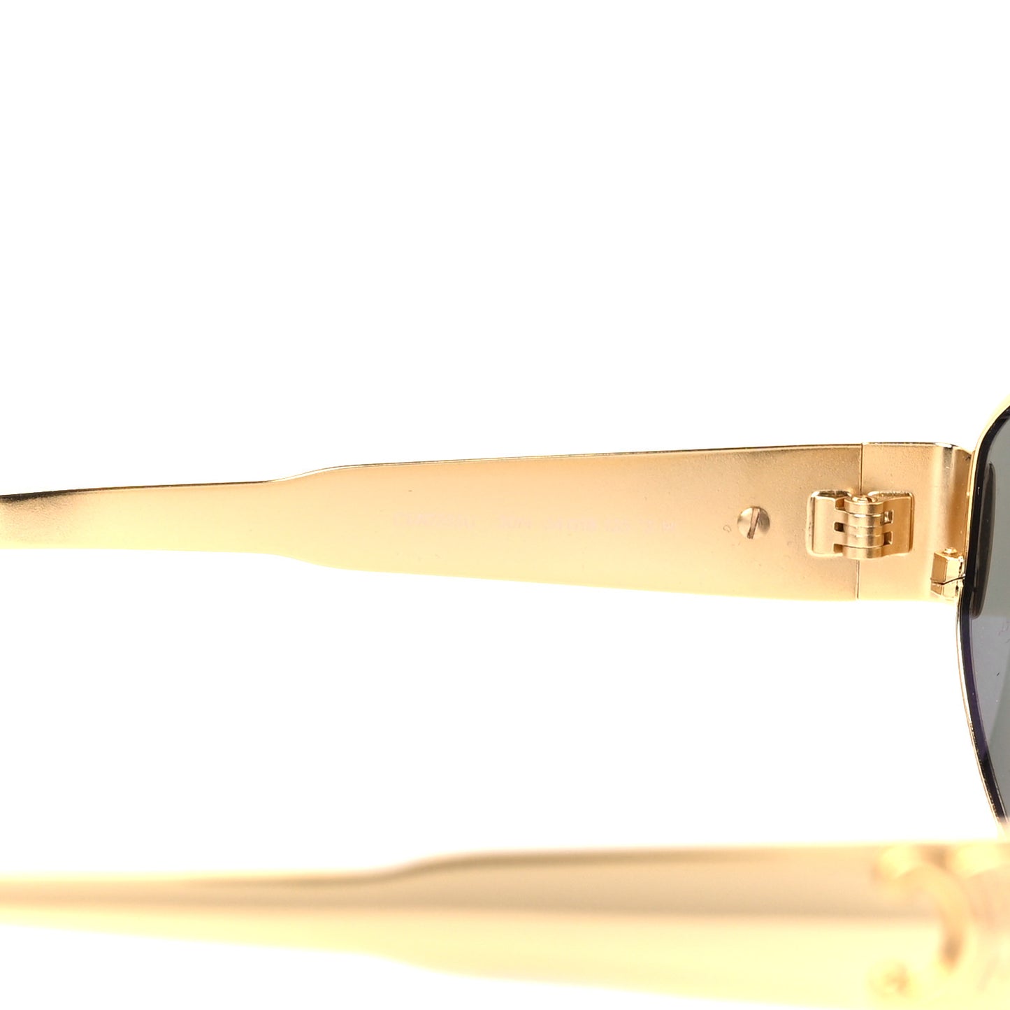 Metal Triomphe 01 Sunglasses CL40235U Gold Green