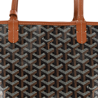 Goyard Goyardine Reversible Mini Anjou Black Gold 12 of 20