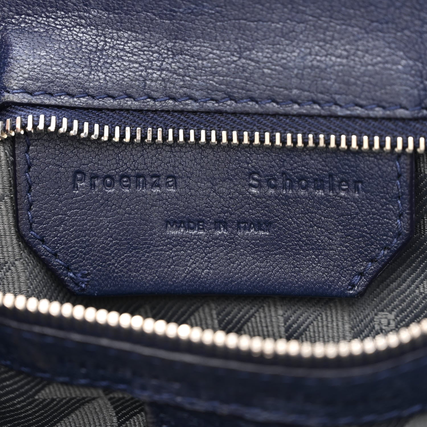 Proenza Schouler Lambskin Medium PS1 Satchel Midnight 6 of 17