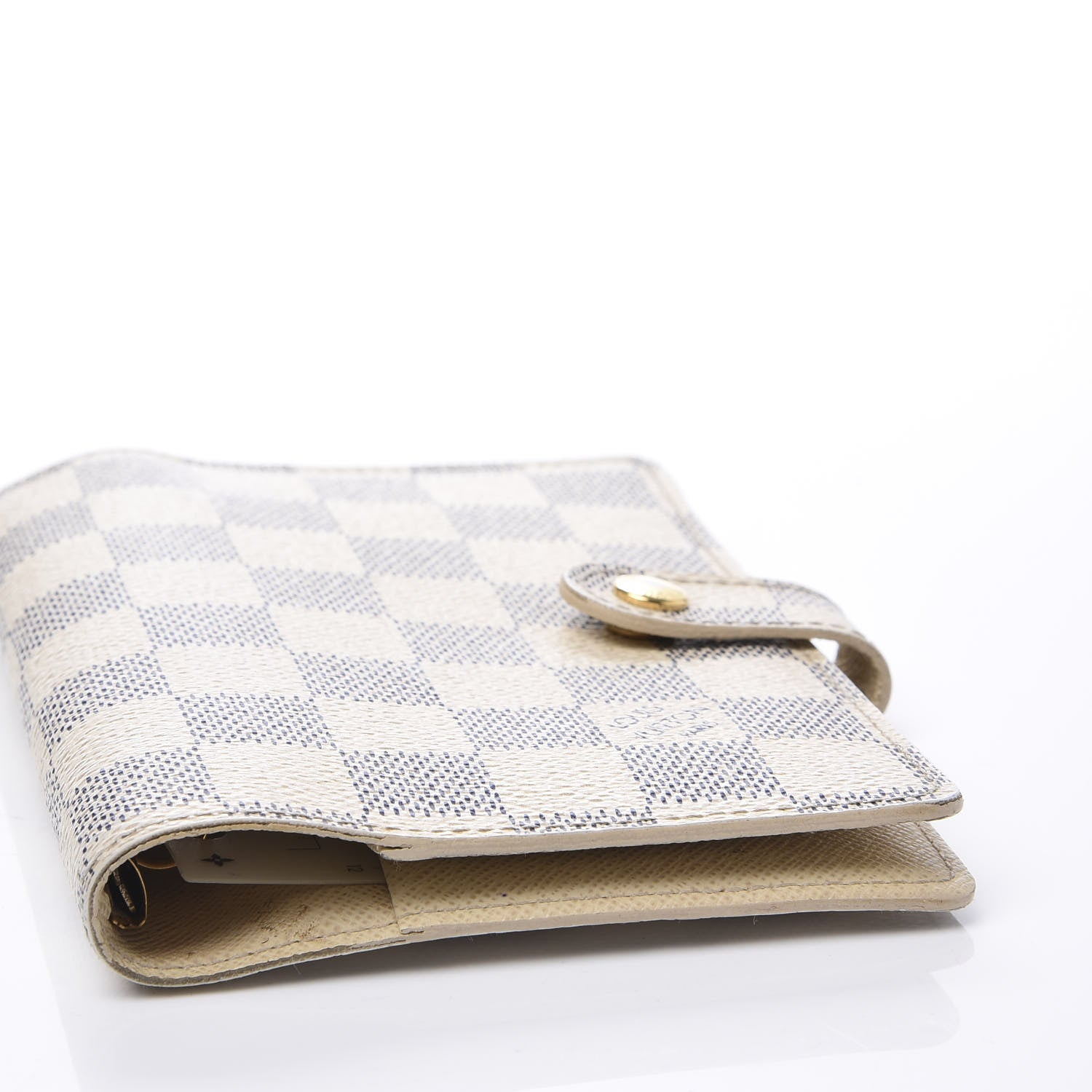 Louis Vuitton Damier Azur Small Ring Agenda Cover 9 of 11