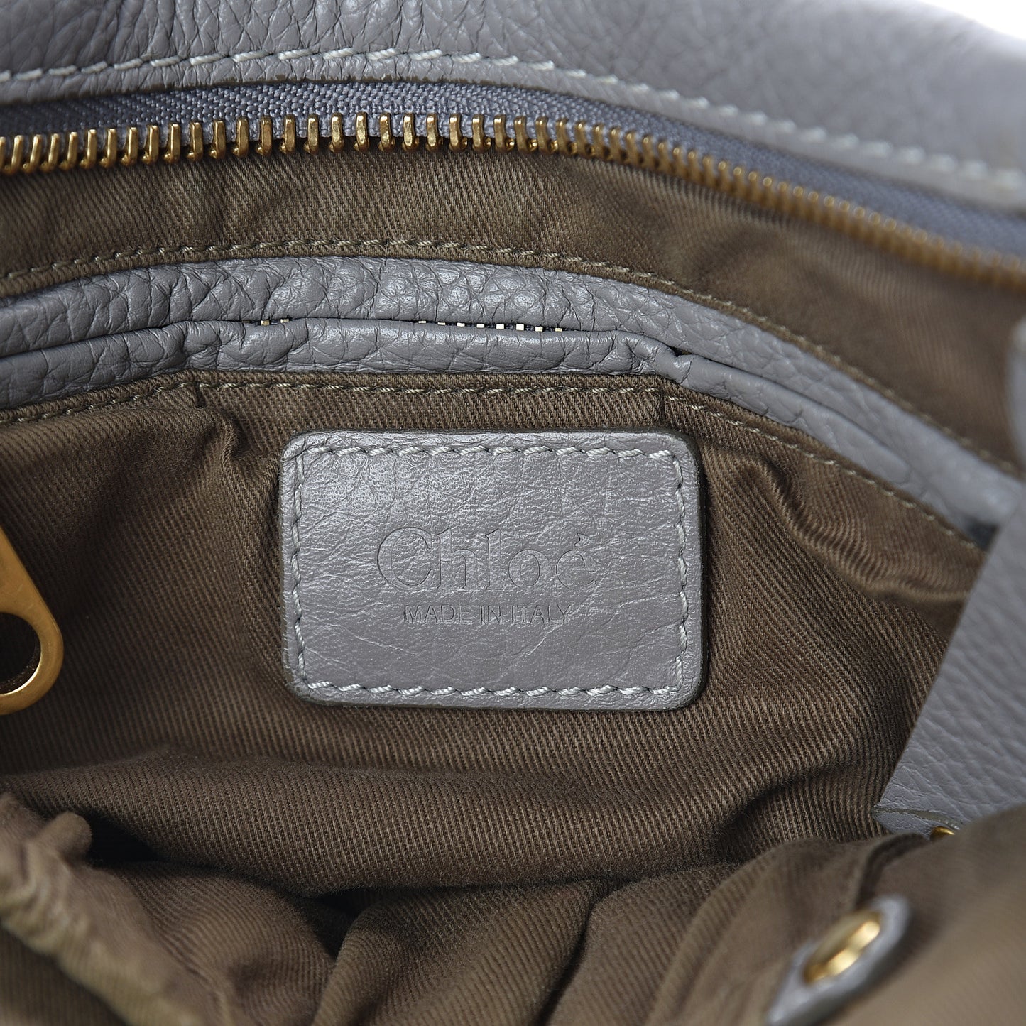 Calfskin Medium Marcie Satchel Cashmere Grey