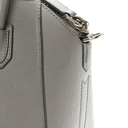 Givenchy Sugar Goatskin Mini Antigona Pearl Grey 18 of 19