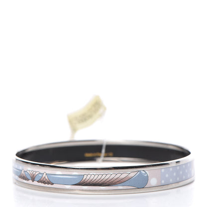 Hermes Enamel Printed Narrow Clic Clac A Pois Bracelet 70 3 of 5
