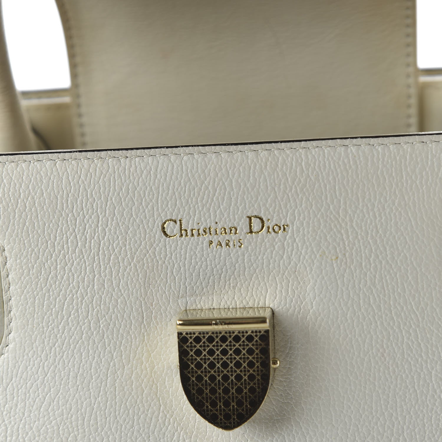 Christian Dior Goatskin Medium Diorever Flap White 8 of 10