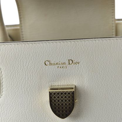 Christian Dior Goatskin Medium Diorever Flap White 8 of 10