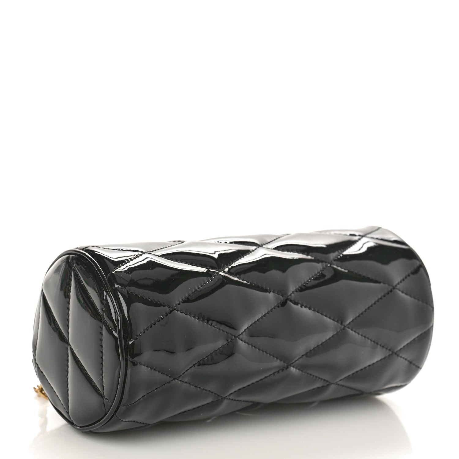 Saint Laurent Patent Monogram Mini Sade Tube Bag Black 4 of 8