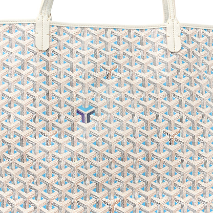 Goyard Goyardine Saint Louis Claire Voie GM White Opaline 9 of 11