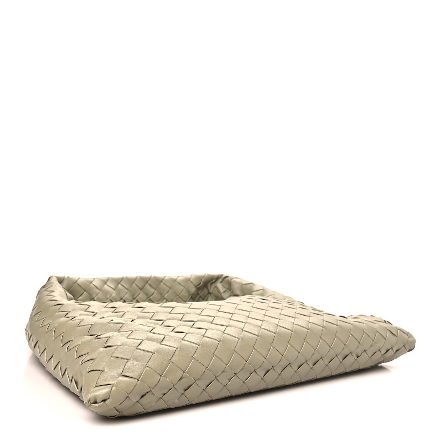 Bottega Veneta Calfskin Intrecciato Small Hop Travertine 4 of 9
