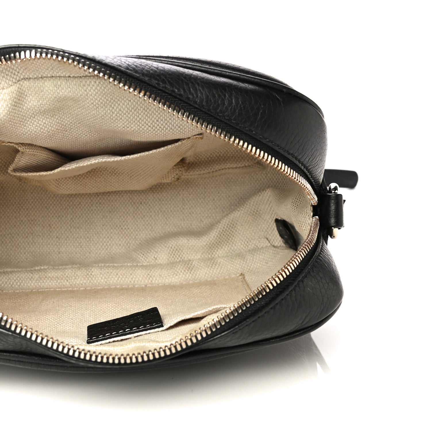 Gucci Pebbled Calfskin Small Soho Disco Bag Black 5 of 14