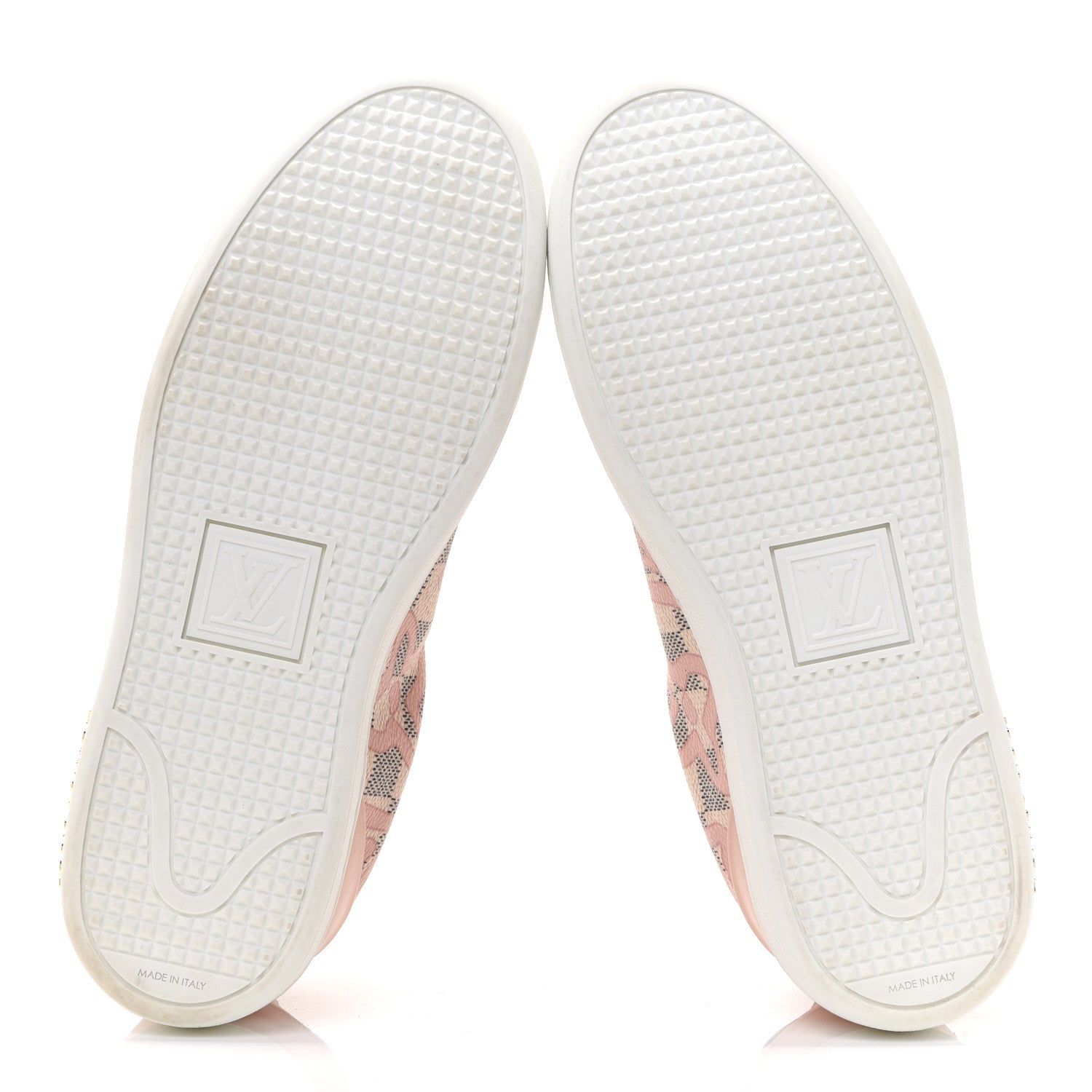 Louis Vuitton Damier Azur Tahitienne Bora Bora Sneakers 36.5 Rose Ballerine 5 of 10