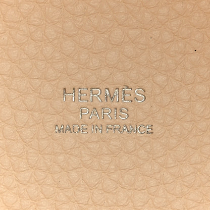 Hermes Taurillon Clemence Swift Eclat Picotin Lock 18 PM Nata Terre Battue 6 of 10