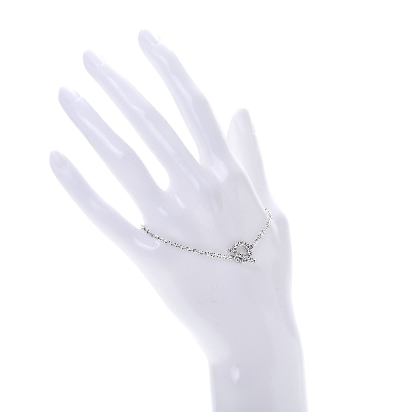 18K White Gold Diamond Finesse Bracelet SH