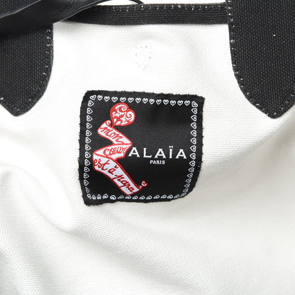 Alaia Canvas Large Frida 36 Tote Black 7 of 14