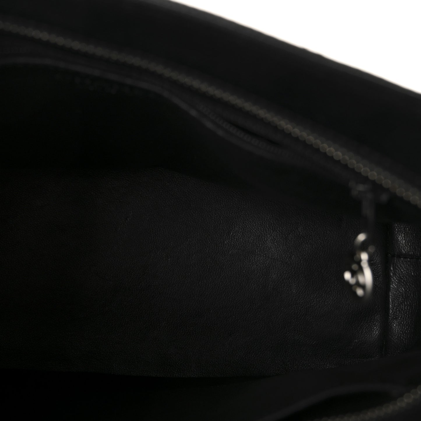 Caviar Quilted Medallion Tote Black
