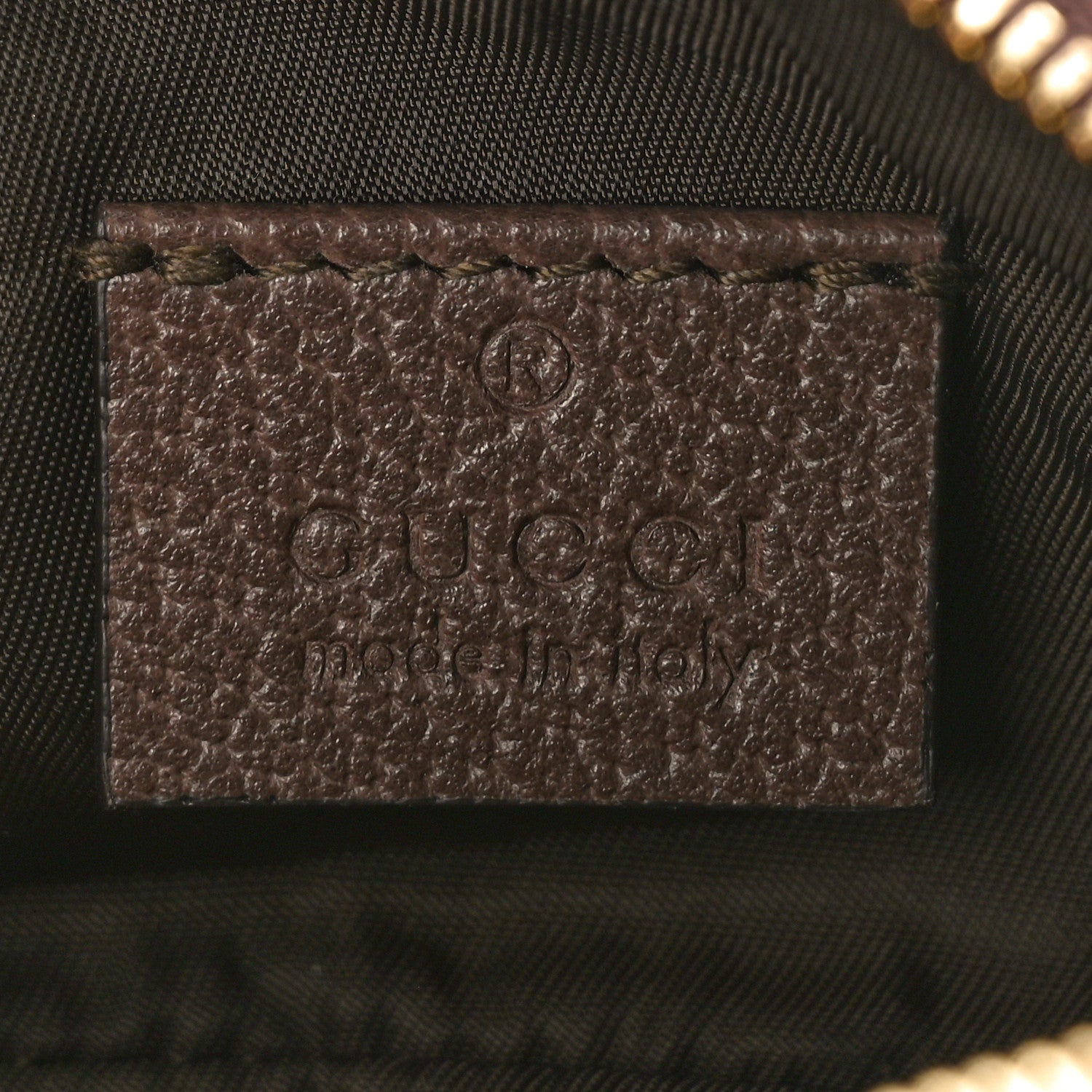 Gucci GG Supreme Monogram Web Ophidia Dome Key Pouch Beige New Acero 6 of 9