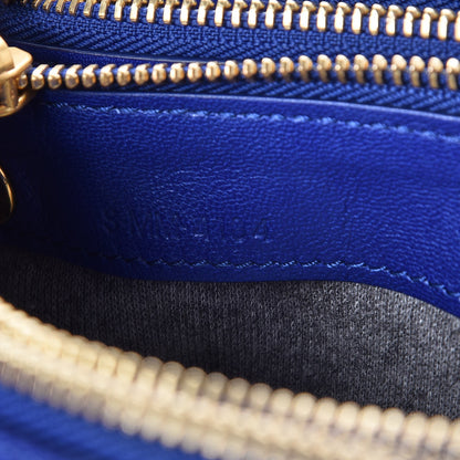 Celine Lambskin Small Trio Crossbody Bag Indigo 9 of 9