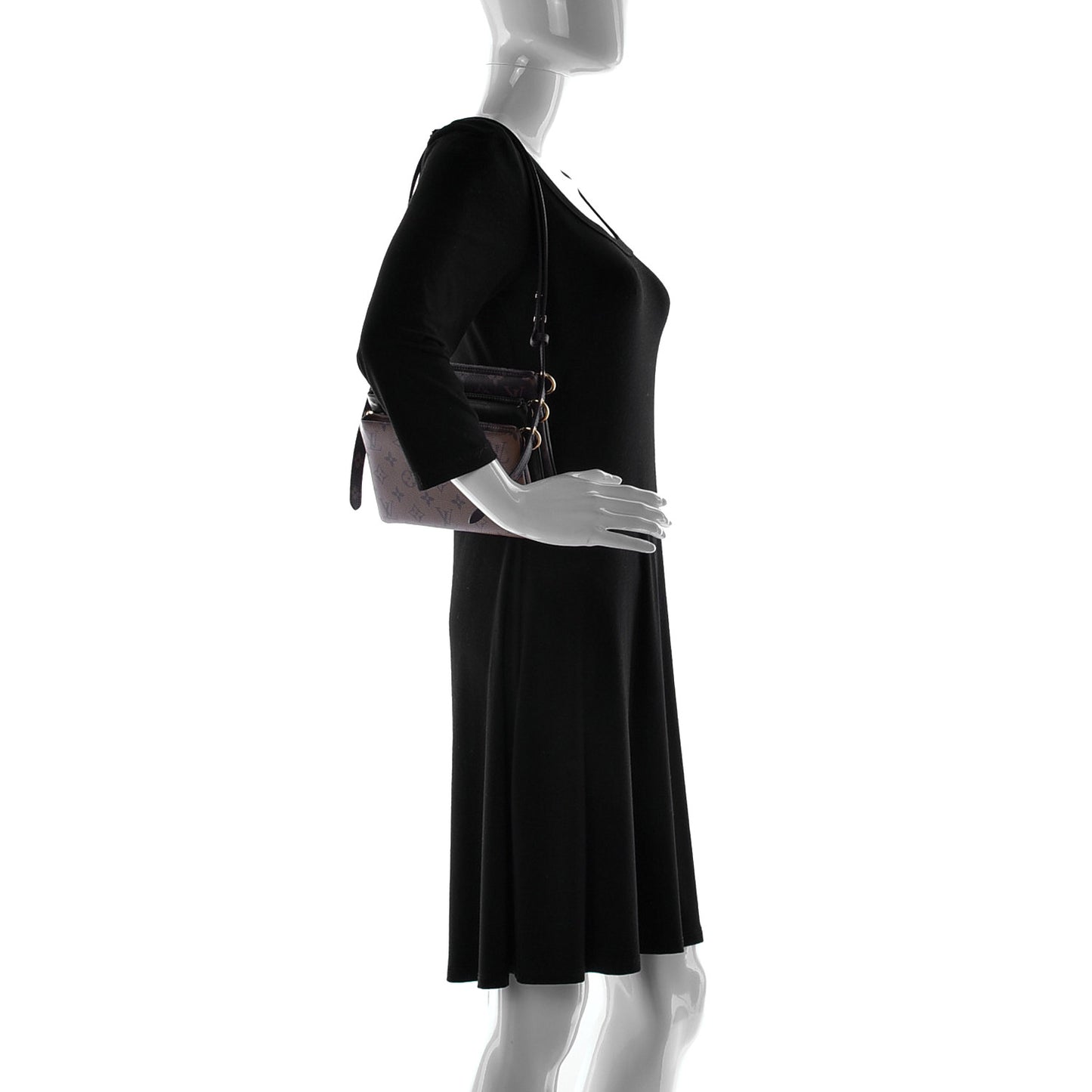 Reverse Monogram Lambskin LV3 Pouch