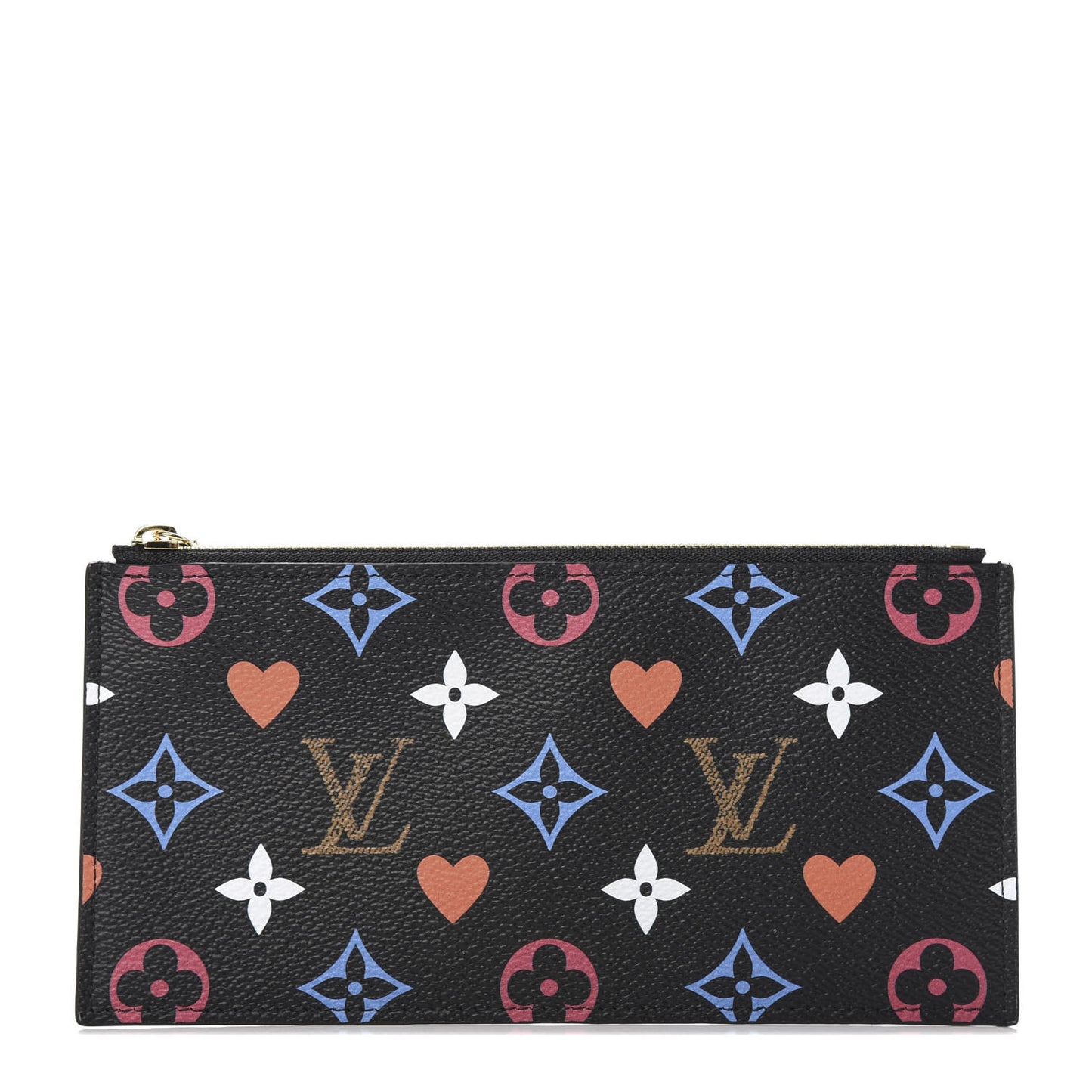 Game On Felicie Chain Wallet Zippered Insert Black
