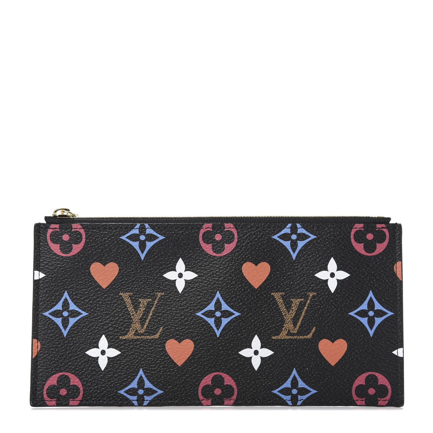 Louis Vuitton Game On Felicie Chain Wallet Zippered Insert Black 1 of 6