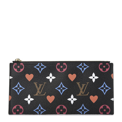 Louis Vuitton Game On Felicie Chain Wallet Zippered Insert Black 1 of 6