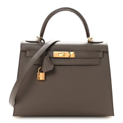 Hermes Epsom Kelly Sellier 28 Etain 1 of 10