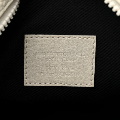 Louis Vuitton Taurillon Monogram Solar Ray Soft Trunk Powder White 6 of 10