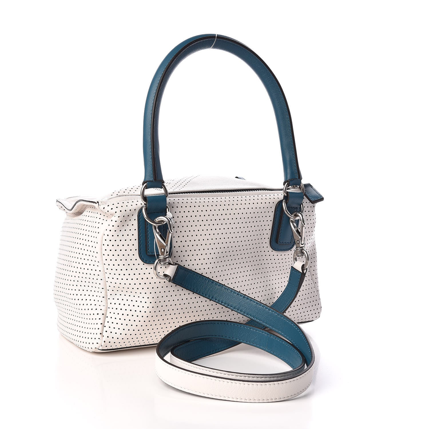 Givenchy Lambskin Perforated Small Pandora White 3 of 10