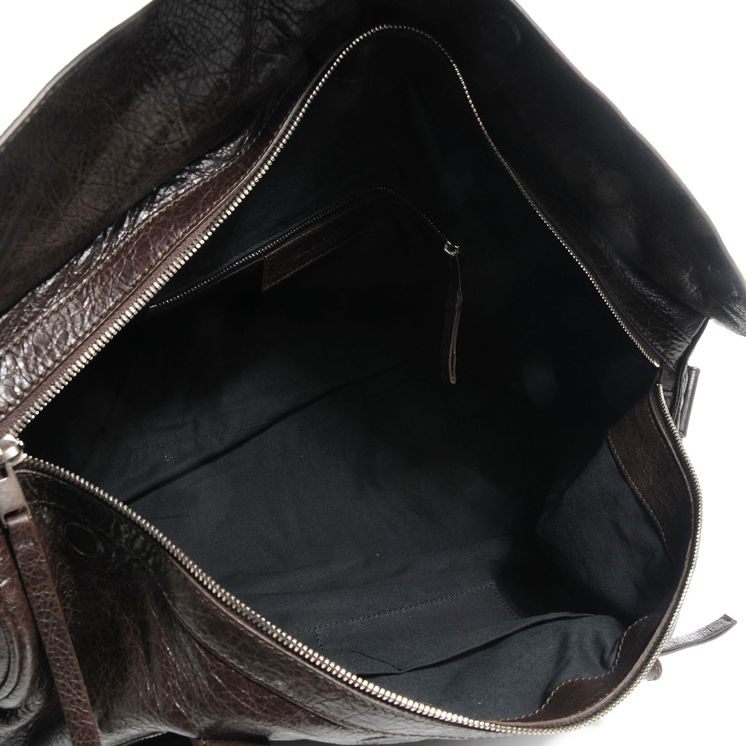 Balenciaga Agneau Squash S Duffel Bag Charbon 5 of 10