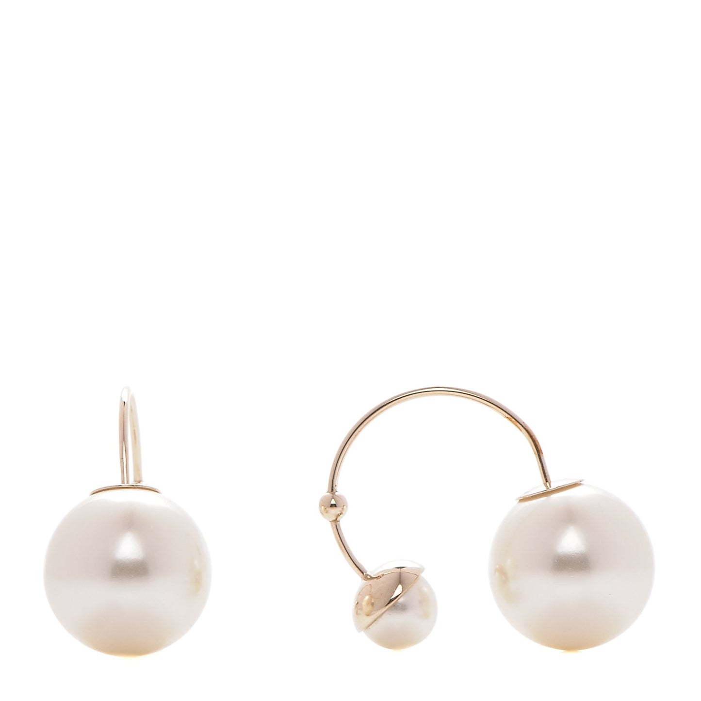 Pearl Ultradior Earrings Cream