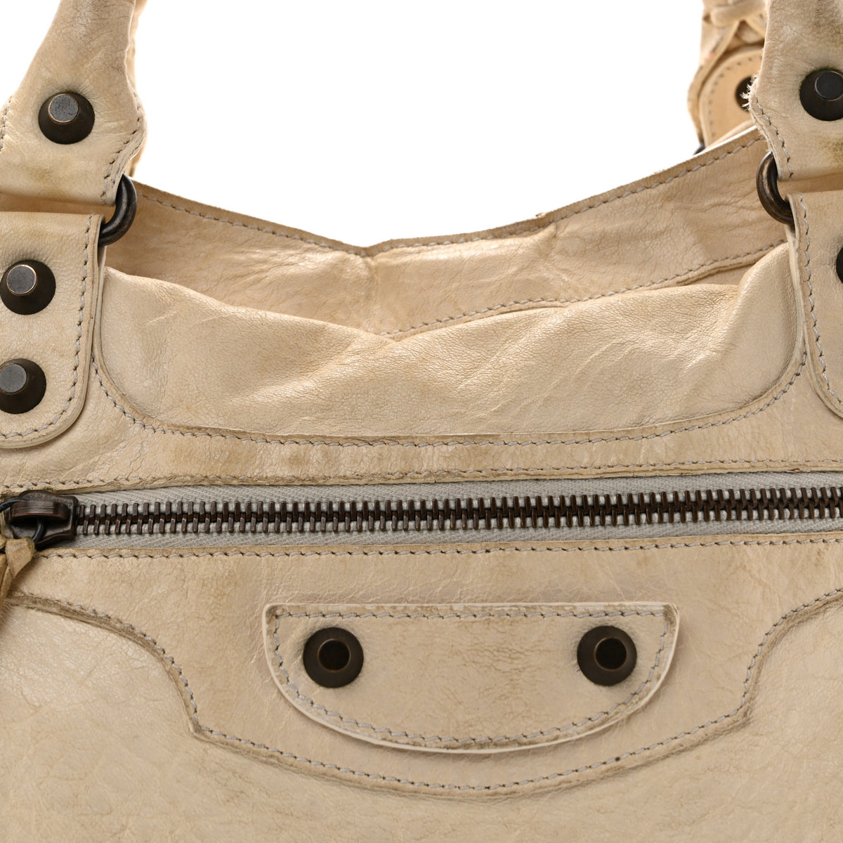 Balenciaga Agneau Classic Hardware City White Light 15 of 29