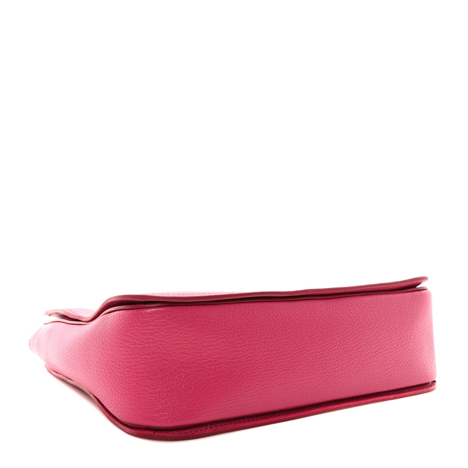 Miu Miu Goatskin Madras Shopping Tote Fuxia 4 of 9