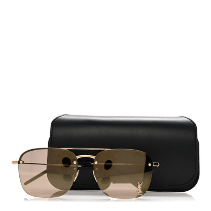 Saint Laurent Metal Cat Eye Sunglasses SL 309 Black 7 of 7