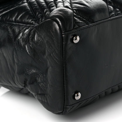 Chanel Lambskin In and Out XL Maxi Flap Black 8 of 20