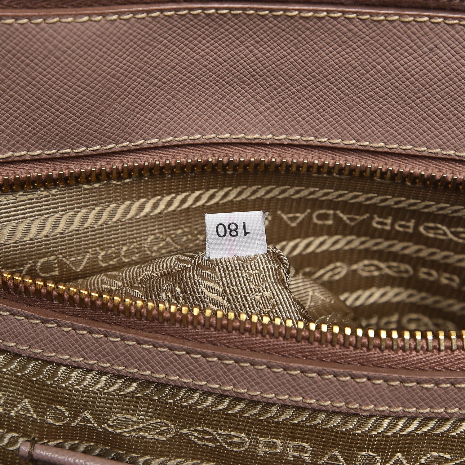 Prada Saffiano Large Galleria Double Zip Tote Cammeo 8 of 17