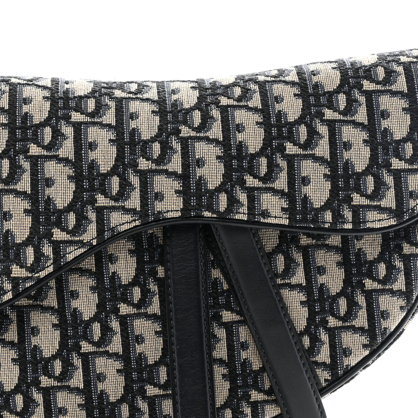 Oblique Saddle Bag Blue