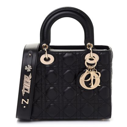 Christian Dior Lambskin Cannage Small My ABCDior Lady Dior Black 1 of 11