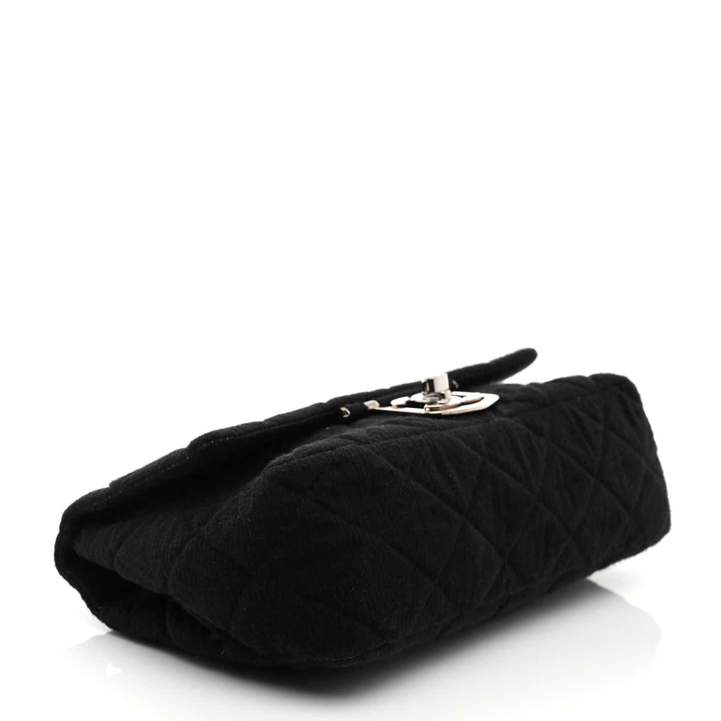 Fabric Quilted Le Marais Flap Black